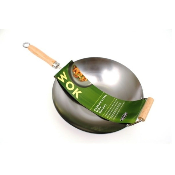 D.Line Carbon Steel Wok - 36cm