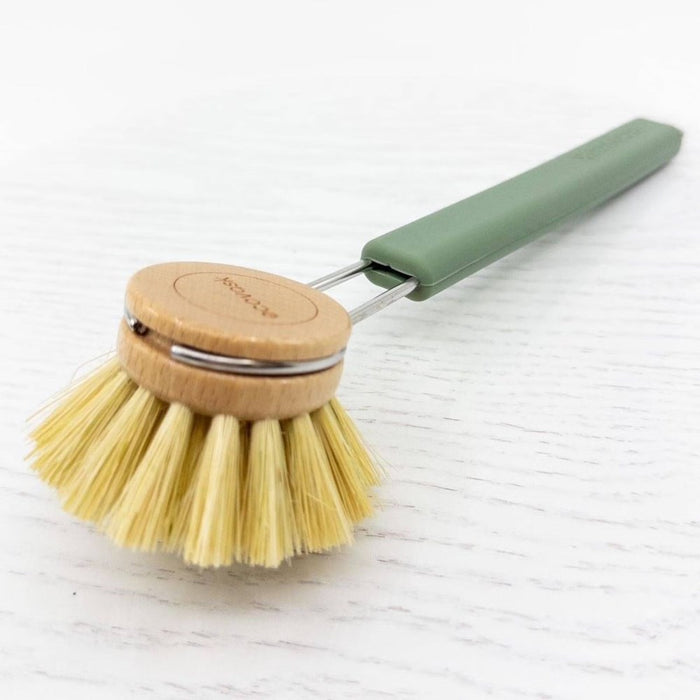 Ecovask Dish Brush with Tampico Brush Head - 3 Colours
