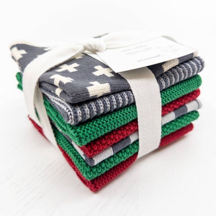 Ecovask Dishcloth Daily Use Pack (Premium Organic Cotton) - 7 Piece