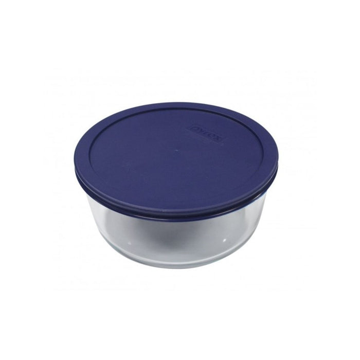 Pyrex Simply Store Round Glass Container with Lid - 7 Cup / 1.65L