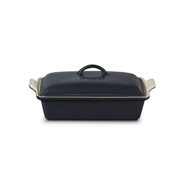 Le Creuset Stoneware Heritage Rectangular Dish with Lid - 33cm