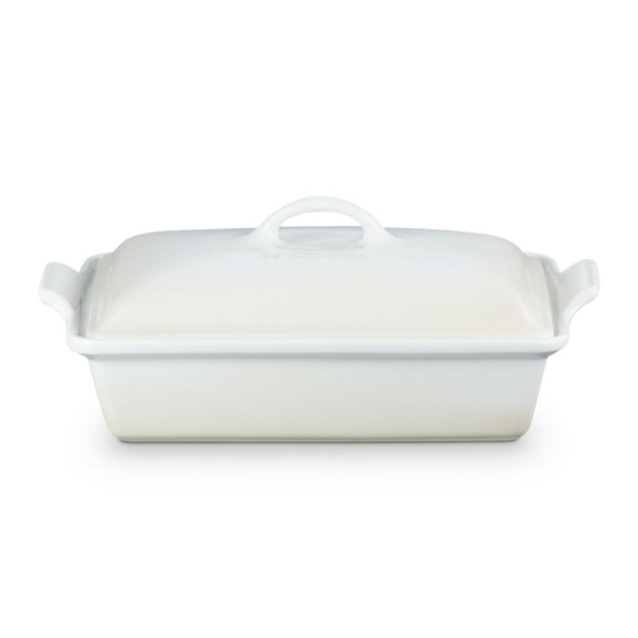Le Creuset Stoneware Heritage Rectangular Dish with Lid - 33cm