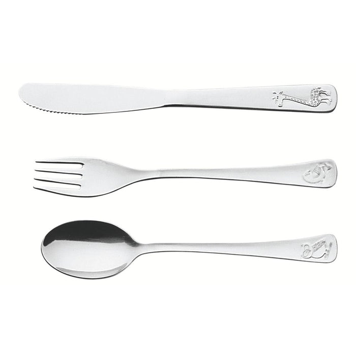 Tramontina Baby Friends Childrens Cutlery - 3 Piece Set