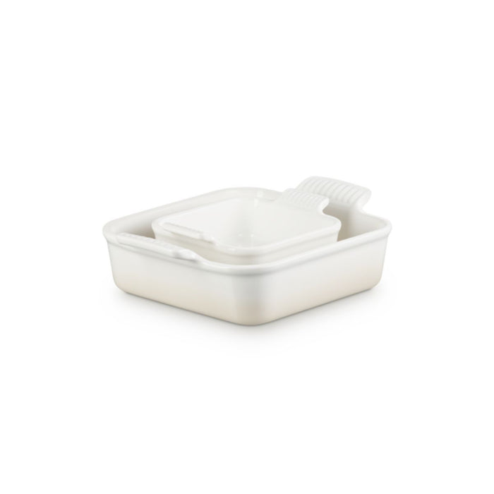 Le Creuset Heritage Square Baking Dishes - Set of 2