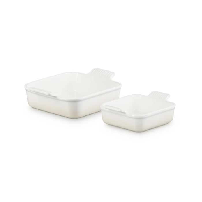 Le Creuset Heritage Square Baking Dishes - Set of 2
