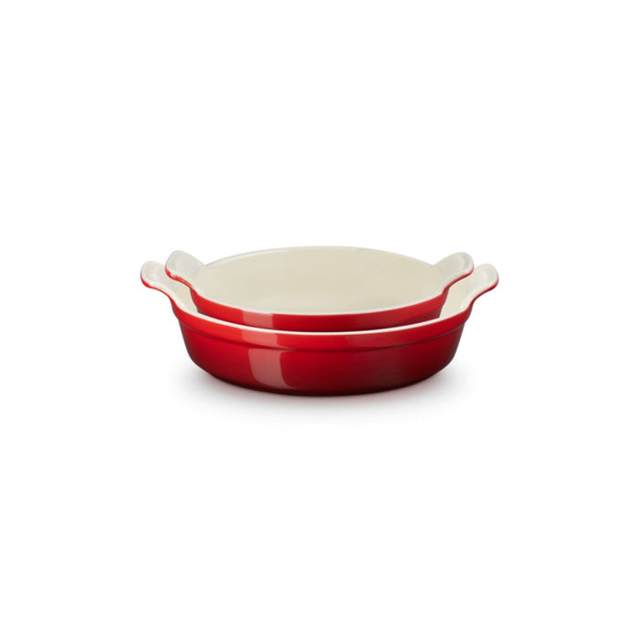 Le Creuset Heritage Round Baking Dishes - Set of 2