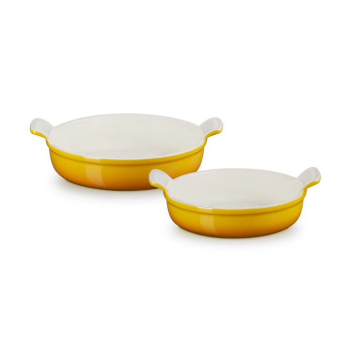 Le Creuset Heritage Round Baking Dishes - Set of 2