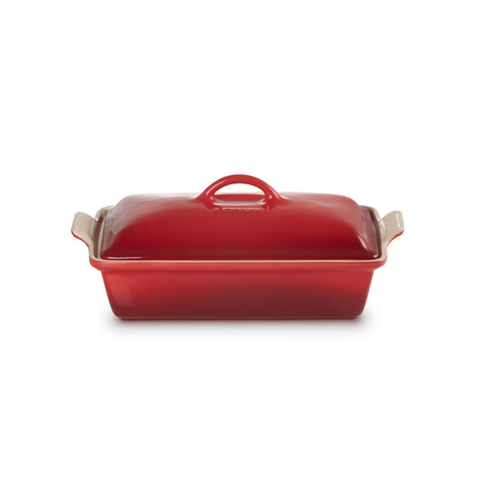 Le Creuset Stoneware Heritage Rectangular Dish with Lid - 33cm