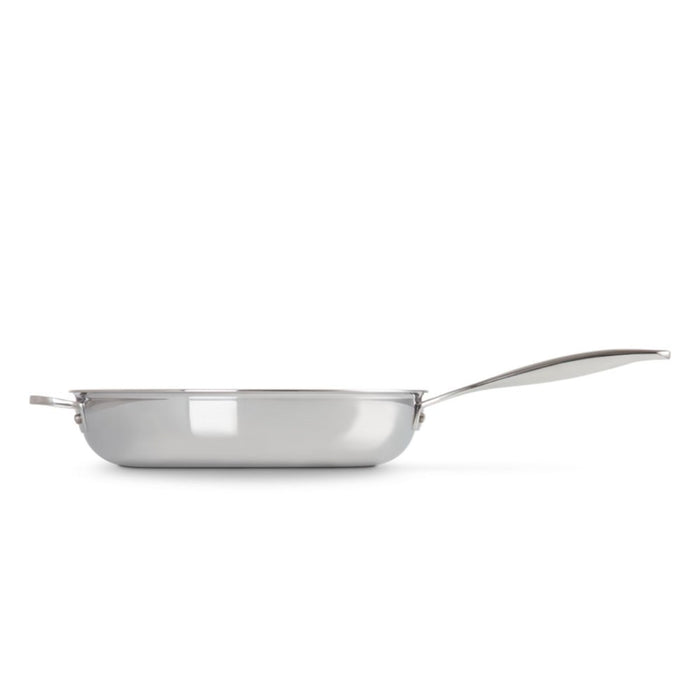 Le Creuset Signature 3 Ply Stainless Steel Deep Non-Stick Fry Pan with Helper Handle - 28cm