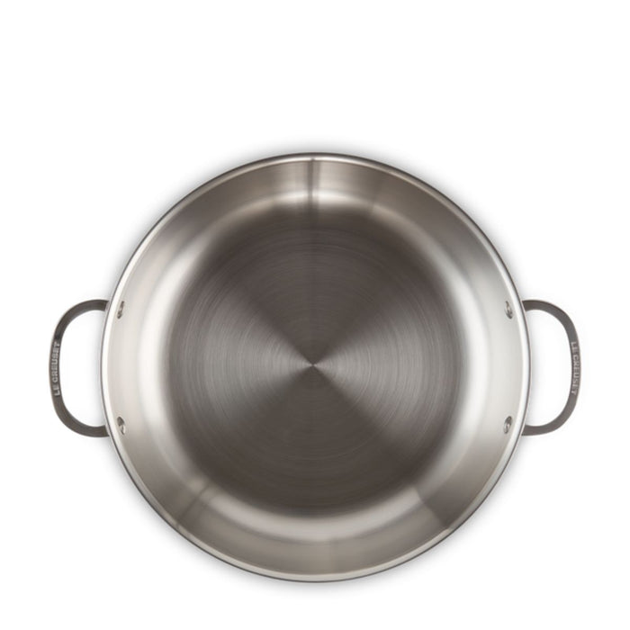 Le Creuset Signature 3 Ply Stainless Steel Shallow Casserole - 30cm