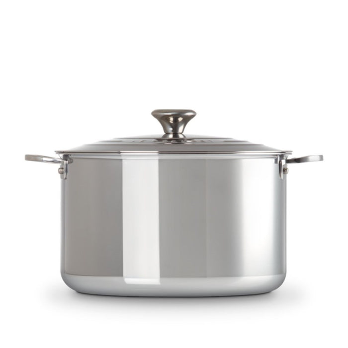 Le Creuset Signature 3 Ply Stainless Steel Stockpot - 28cm