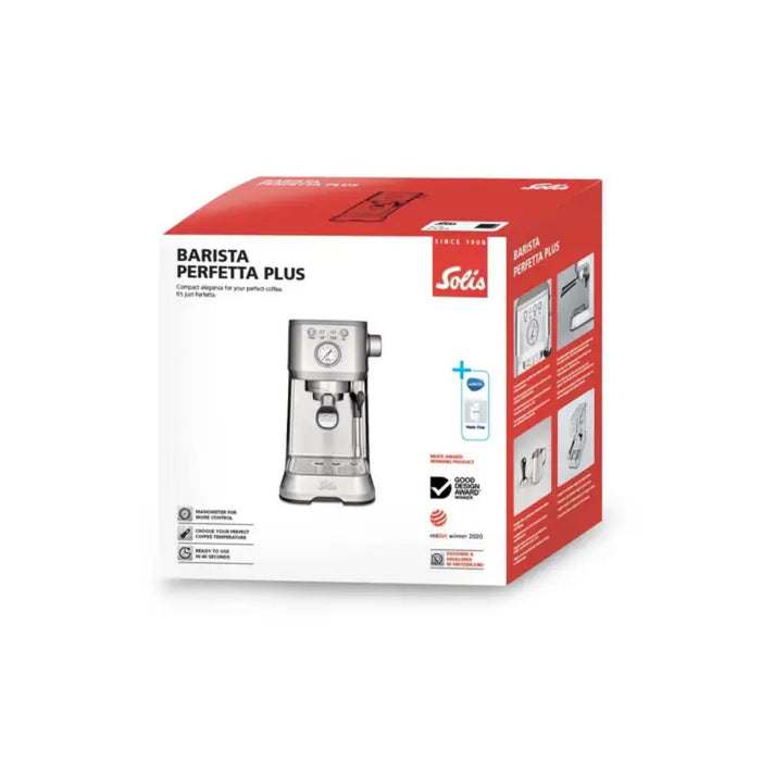 Solis Barista Perfetta Plus Espresso - Stainless Steel