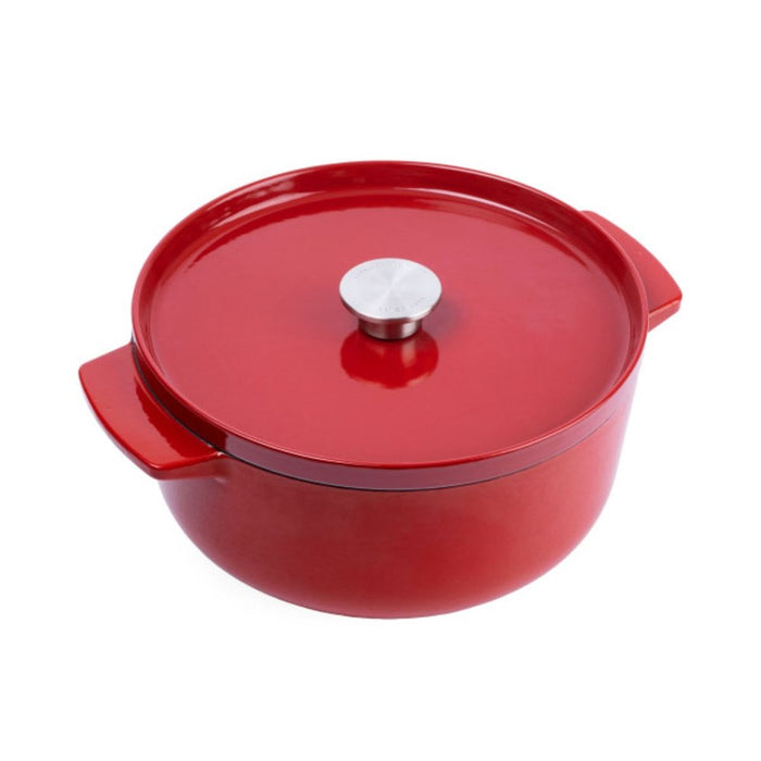 KitchenAid Covered Round Casserole 26cm/5.2L - 4 Colours