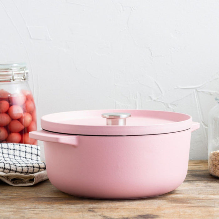 KitchenAid Covered Round Casserole 26cm/5.2L - 4 Colours