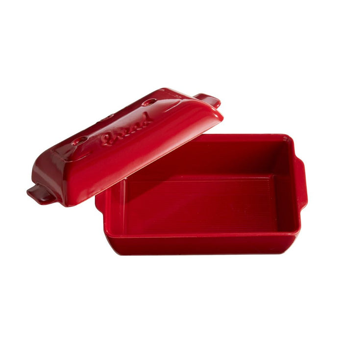 Emile Henry Bread Loaf Baker - 28 x 12cm - Burgundy