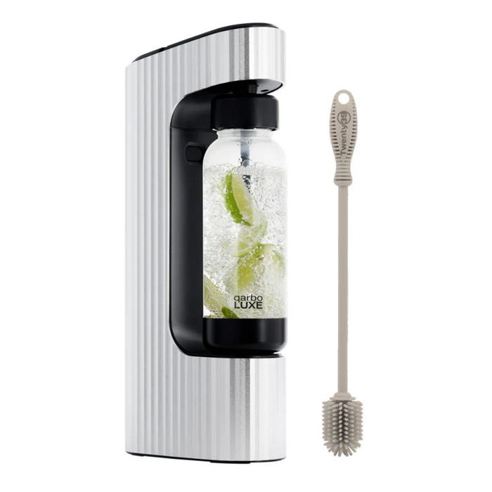 Twenty 39 qarbo LUXE Sparkling Water and Soda Beverage Maker - Silver