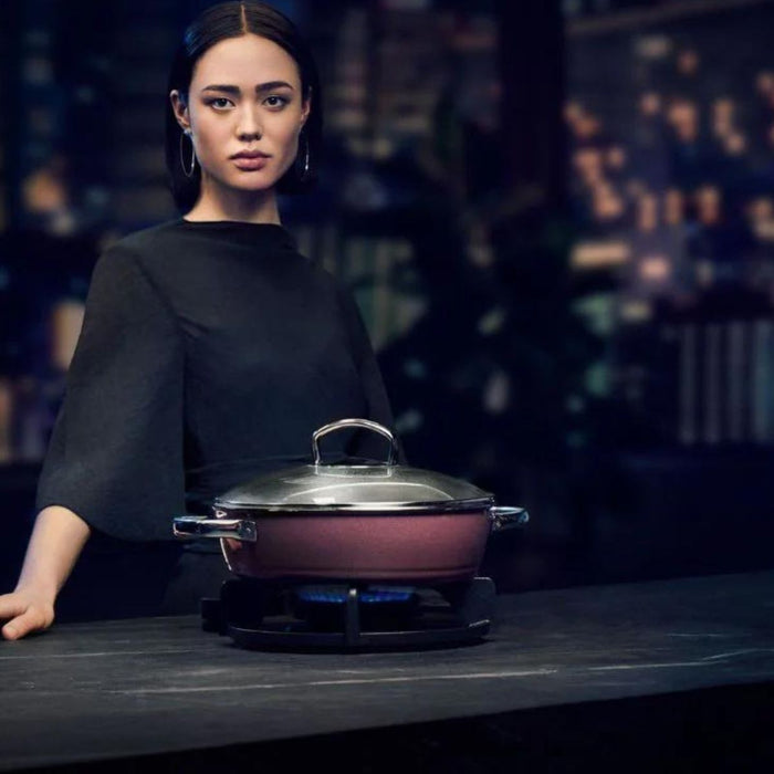 WMF Fusiontec Mineral Cookware Set in Rose Quartz - 4 Piece