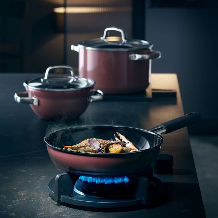 WMF Fusiontec Mineral Cookware Set in Rose Quartz - 4 Piece