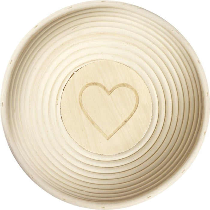 Westmark Round Fermentation Basket with Heart