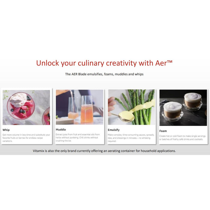 Vitamix Ascent Series AER Blade Jug - 1.4L