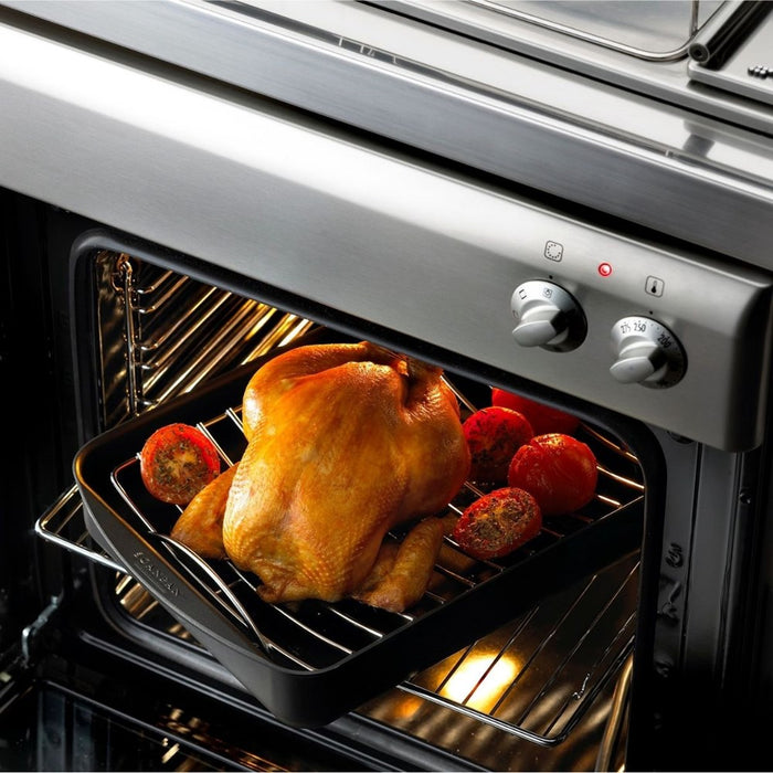 Scanpan Classic Roasting Pan with Rack - 34cm x 22cm