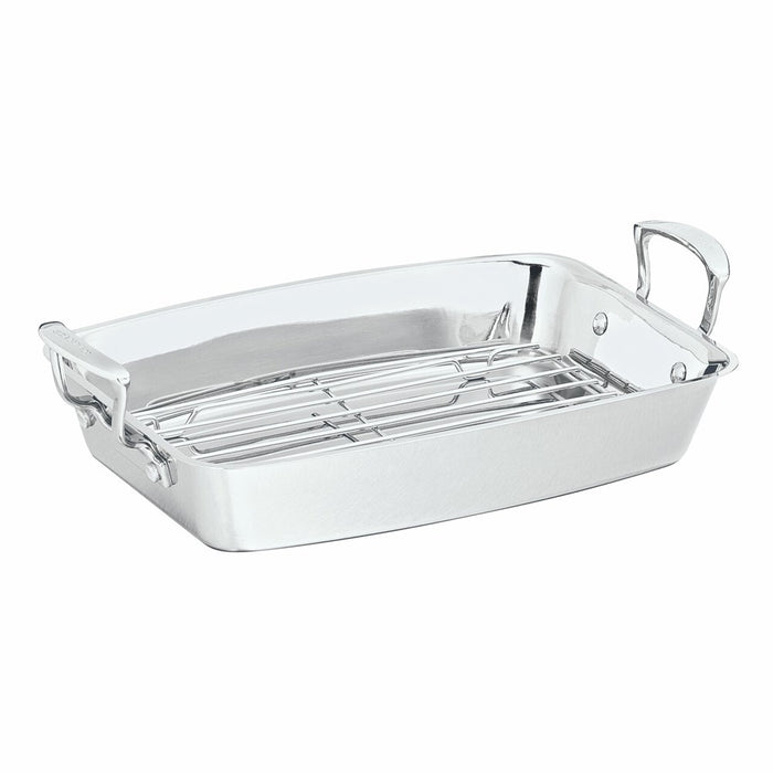 Scanpan Impact Induction Roasting Pan with Rack - 42cm x 26cm