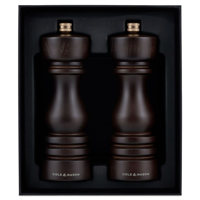 Cole & Mason London Mills Chocolate Wood Gift Set - 18cm