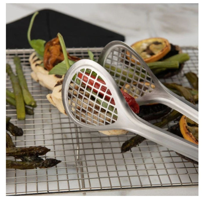 Cuisipro Stainless Steel Fry Tongs - 30.5cm