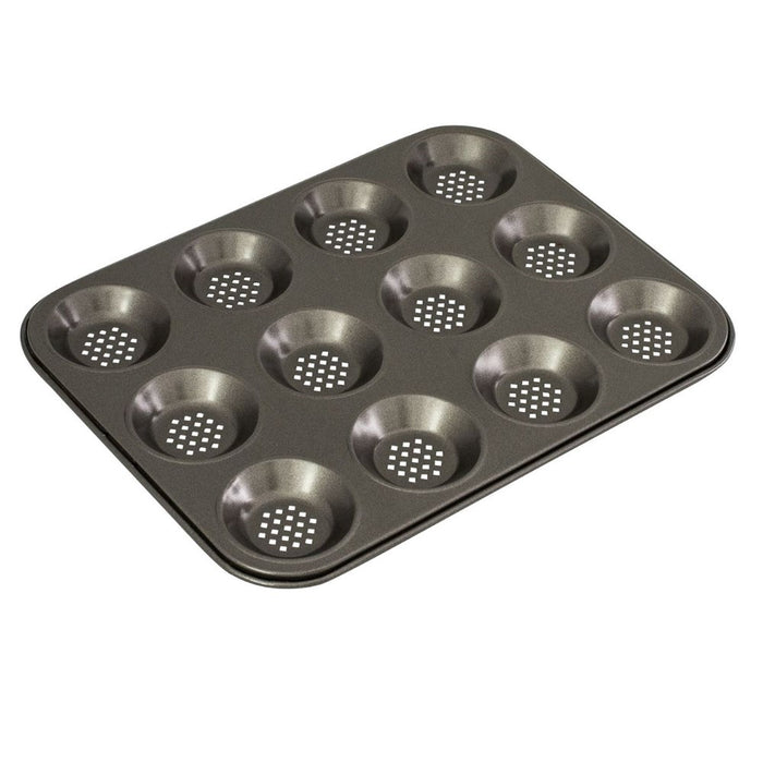 Bakemaster Non-Stick Shallow Baking Pan - 12 Cup