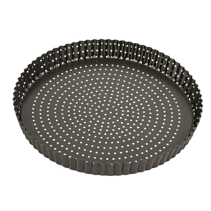 Bakemaster Non-Stick Perfect Crust Quiche Pan - 30cm