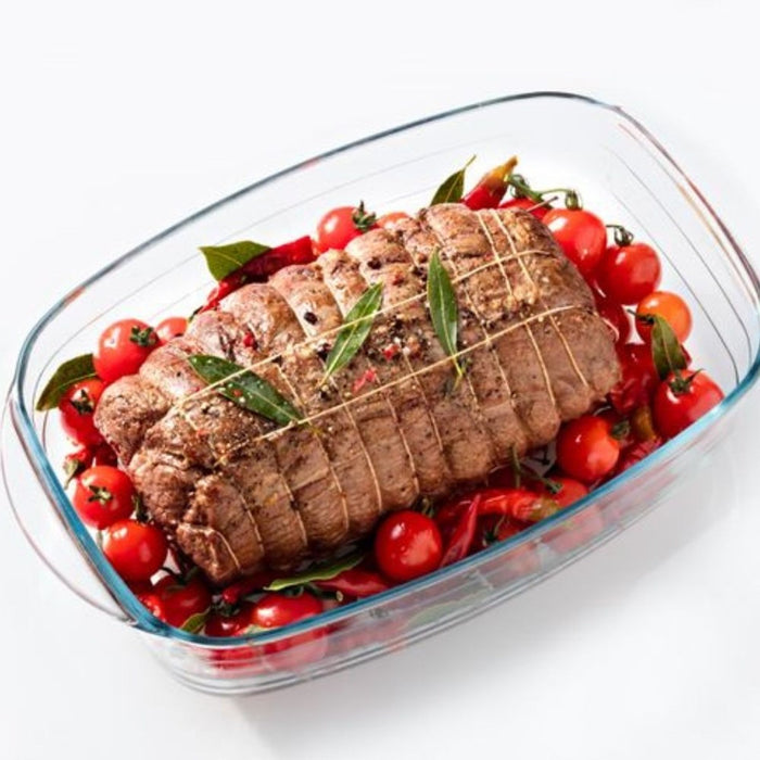 O'Cuisine Rectangular Casserole with Lid - 37cm x 22cm