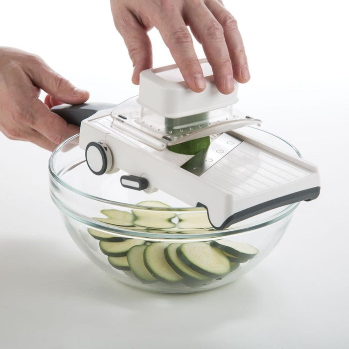 Progressive Hand Held Adjustable Julienne & Slicer
