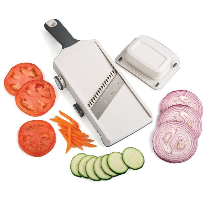 Progressive Hand Held Adjustable Julienne & Slicer