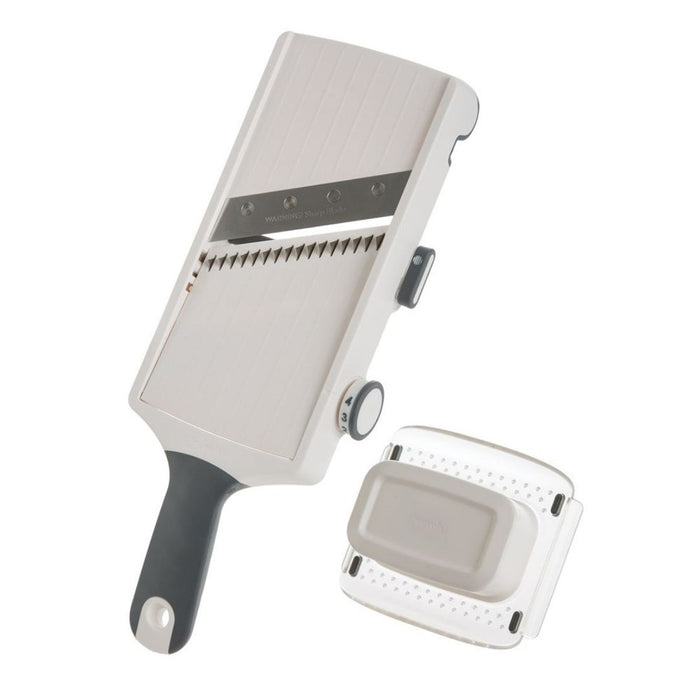 Progressive Hand Held Adjustable Julienne & Slicer
