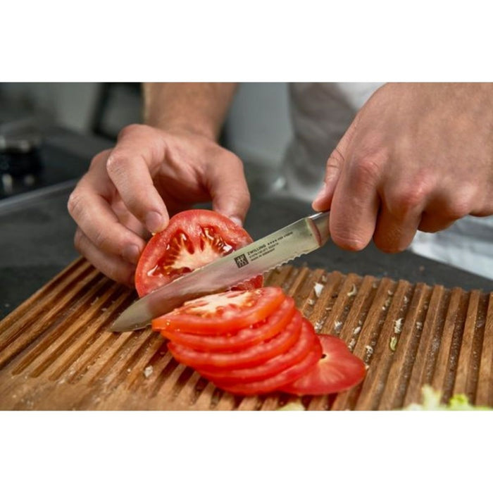Zwilling J.A. Henckels Four Star Serrated Utility Knife - 13cm