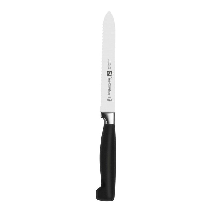 Zwilling J.A. Henckels Four Star Serrated Utility Knife - 13cm