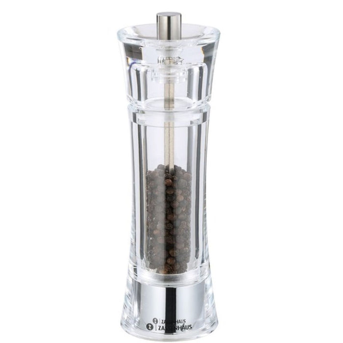 Zassenhaus Aachen Acrylic Pepper Mill  - 2 Sizes