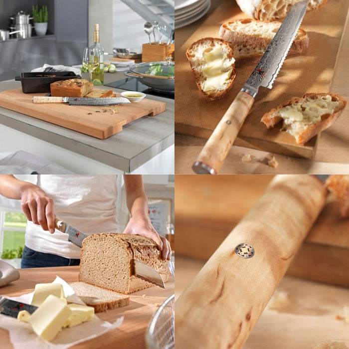 Miyabi 5000MCD Birchwood Bread Knife - 23cm