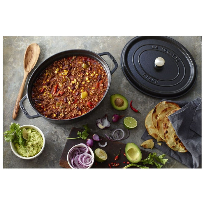 Staub Cast Iron Oval Cocotte - 31cm