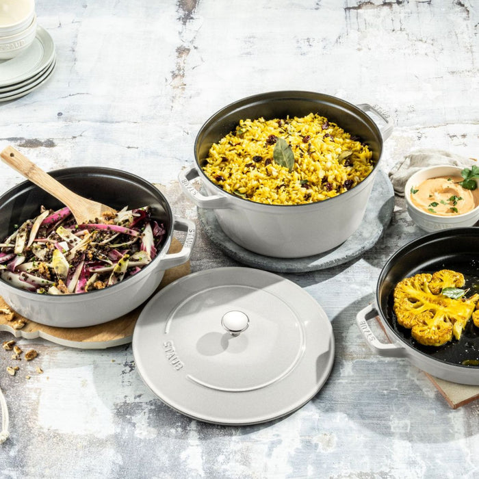 Staub Cast Iron Stackable Cocotte Set - 24cm, 4 piece