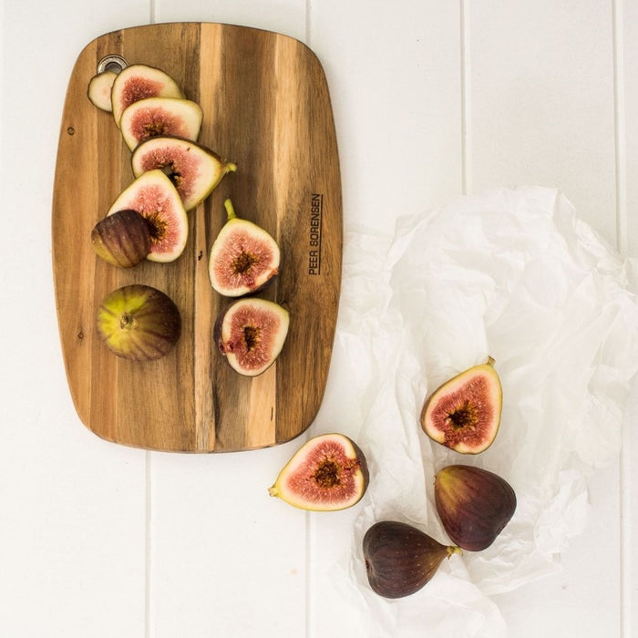 Peer Sorensen Acacia Wood Slim Line Curved Cutting Board - 27cm x 18cm