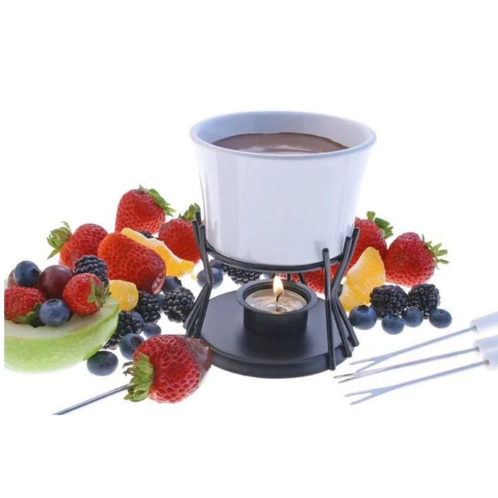 Swissmar Kindle 7 Piece Chocolate Fondue Set