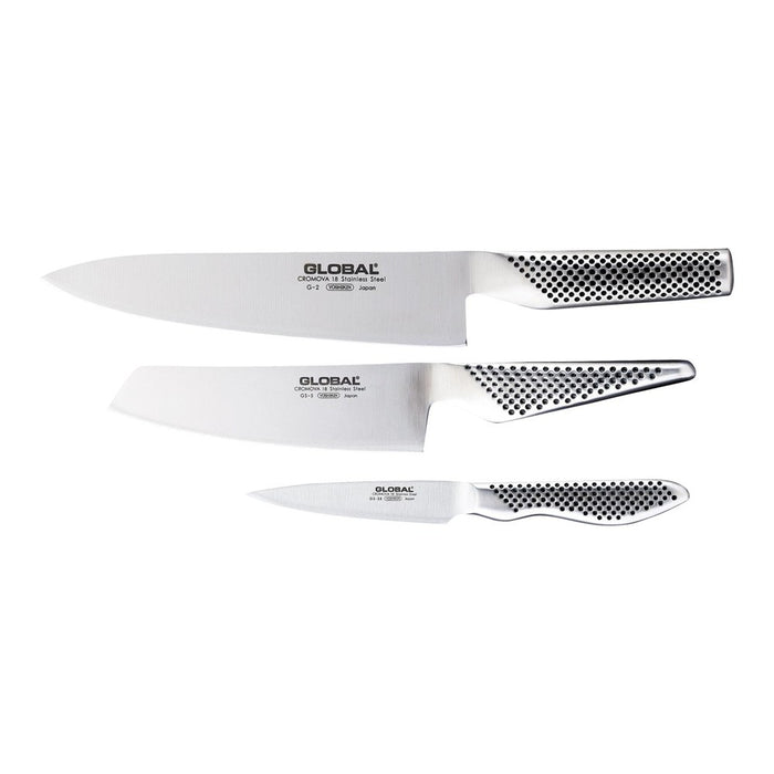 Global Classic 3 Piece Knife Set (G2538)