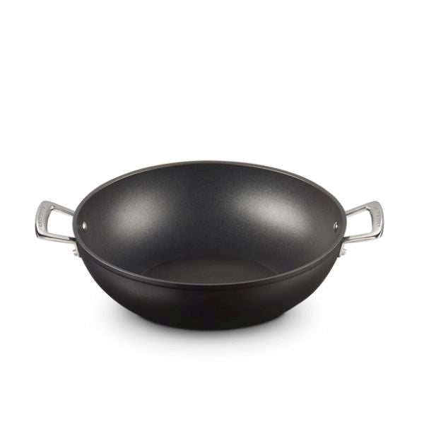 Le Creuset Toughened Non-Stick Wok - 32cm