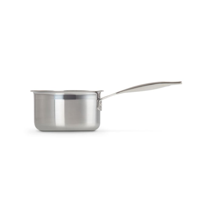 Le Creuset Classic 3 Ply Stainless Steel Non-Stick Milk Pan - 14cm