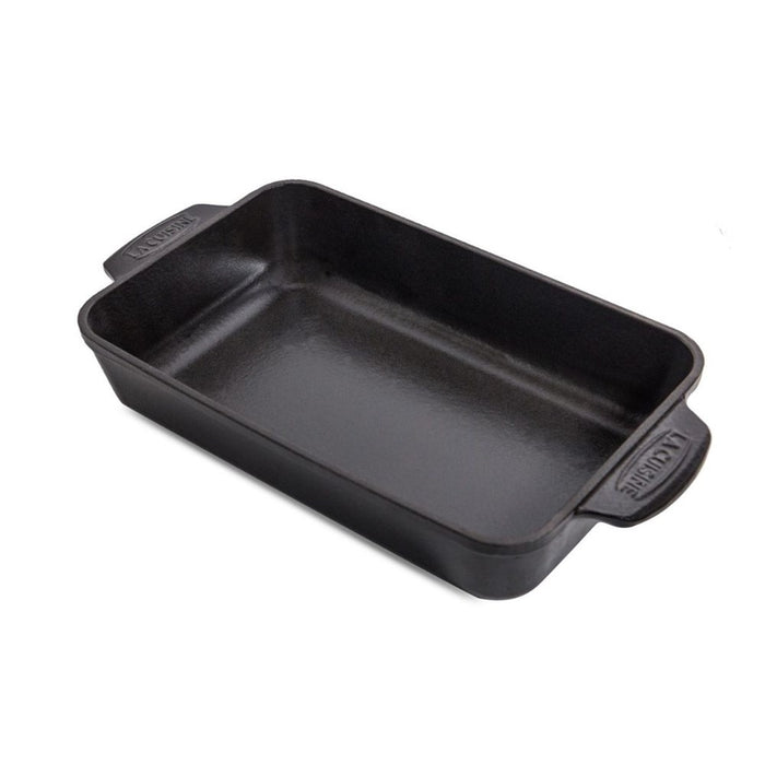 La Cuisine Cast Iron Rectangular Roaster - 30cm x 19cm