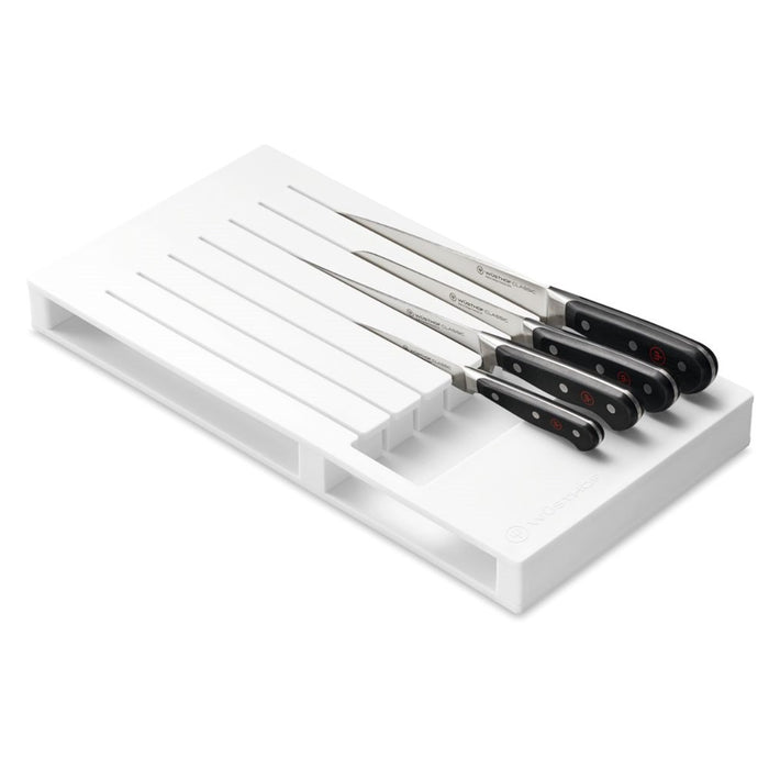 Wusthof In Drawer White Knife Organizer - 7 Slots