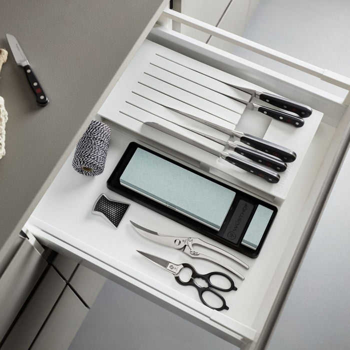Wusthof In Drawer White Knife Organizer - 7 Slots