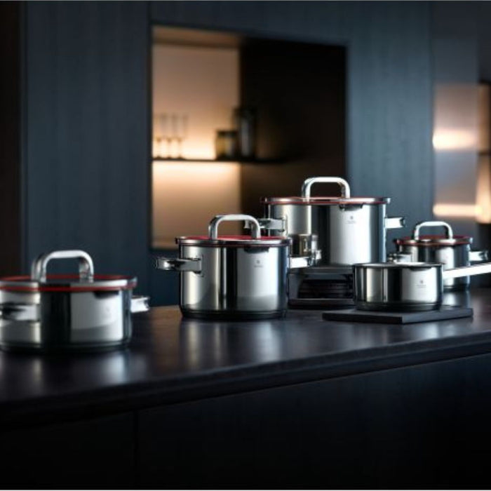 WMF Function 4 Red Cookware Set - 5 Piece