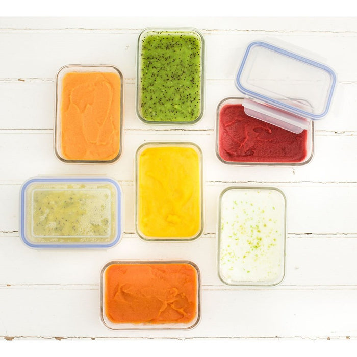 Glasslock Tempered Glass Food Container Set - 4 Piece